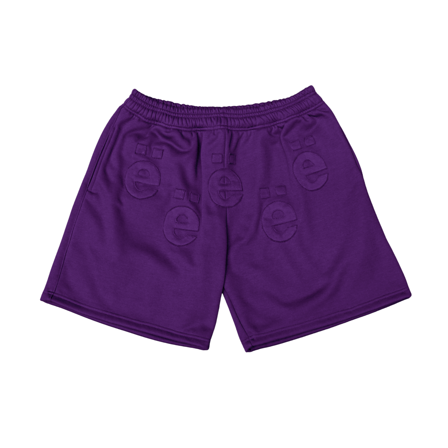 Purple ë Patchwork Sweatshort