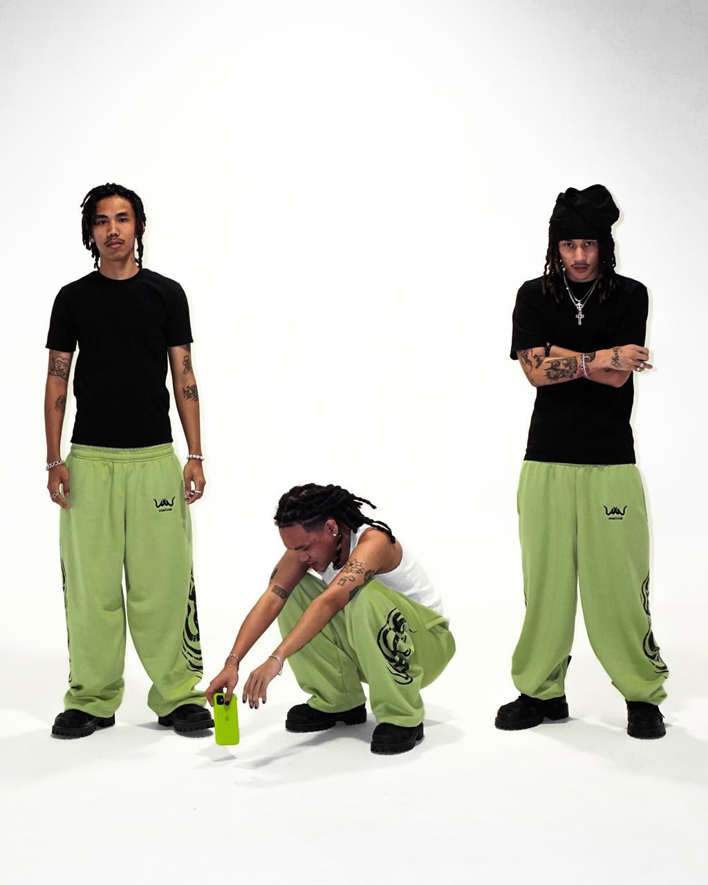 JAPAN TRIBAL MATCHA SWEATS