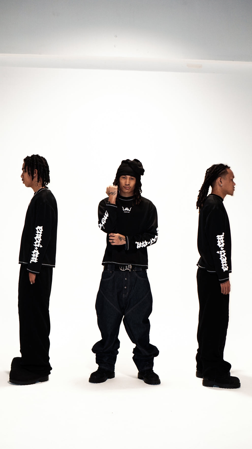 ANTLER WHITE LAYERED LONGSLEEVES