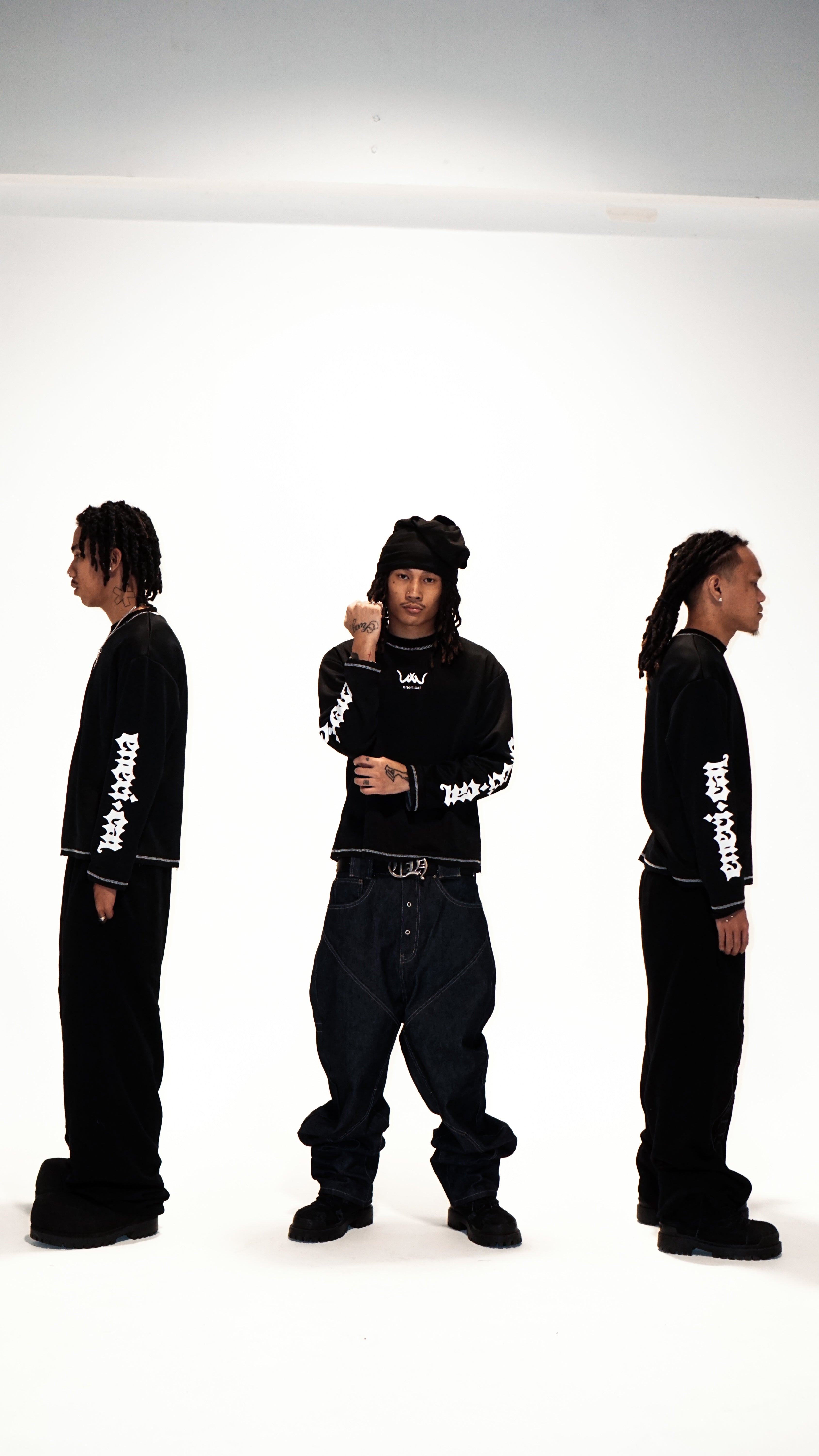 ANTLER WHITE LAYERED LONGSLEEVES