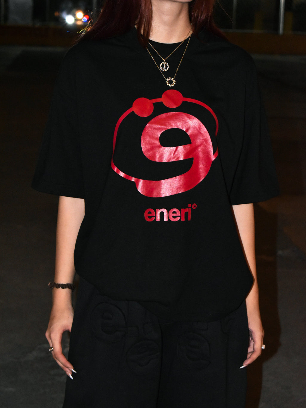 9E Logo Tee
